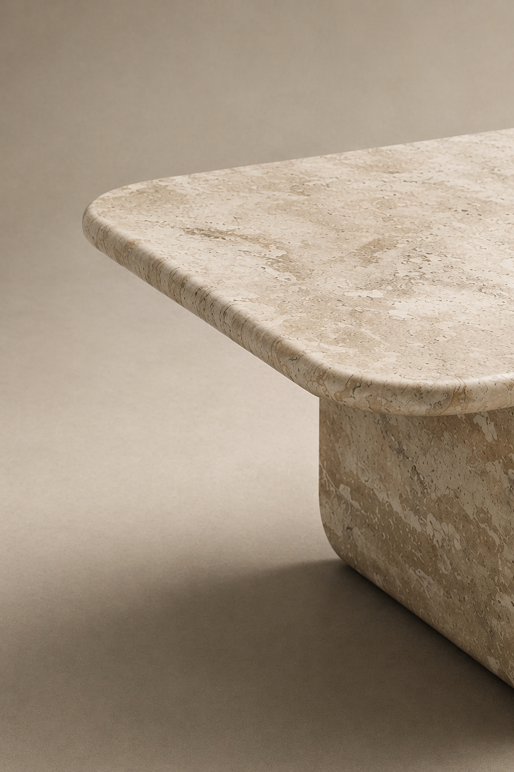 Column Dining Table detail