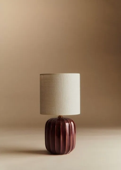 Column Table Lamp Small-Amber detail