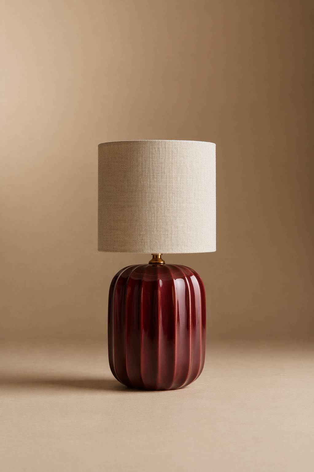Column Table Lamp Small-Amber