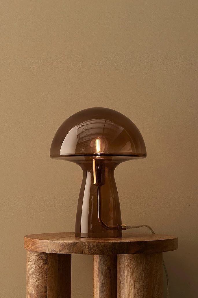 Halo Table Lamp -Amber detail