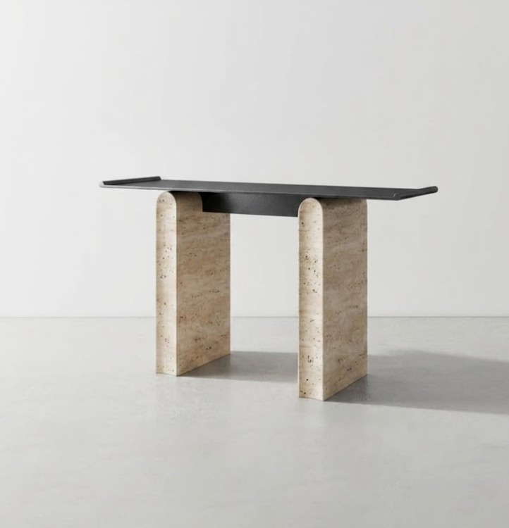 Metal Top Console detail