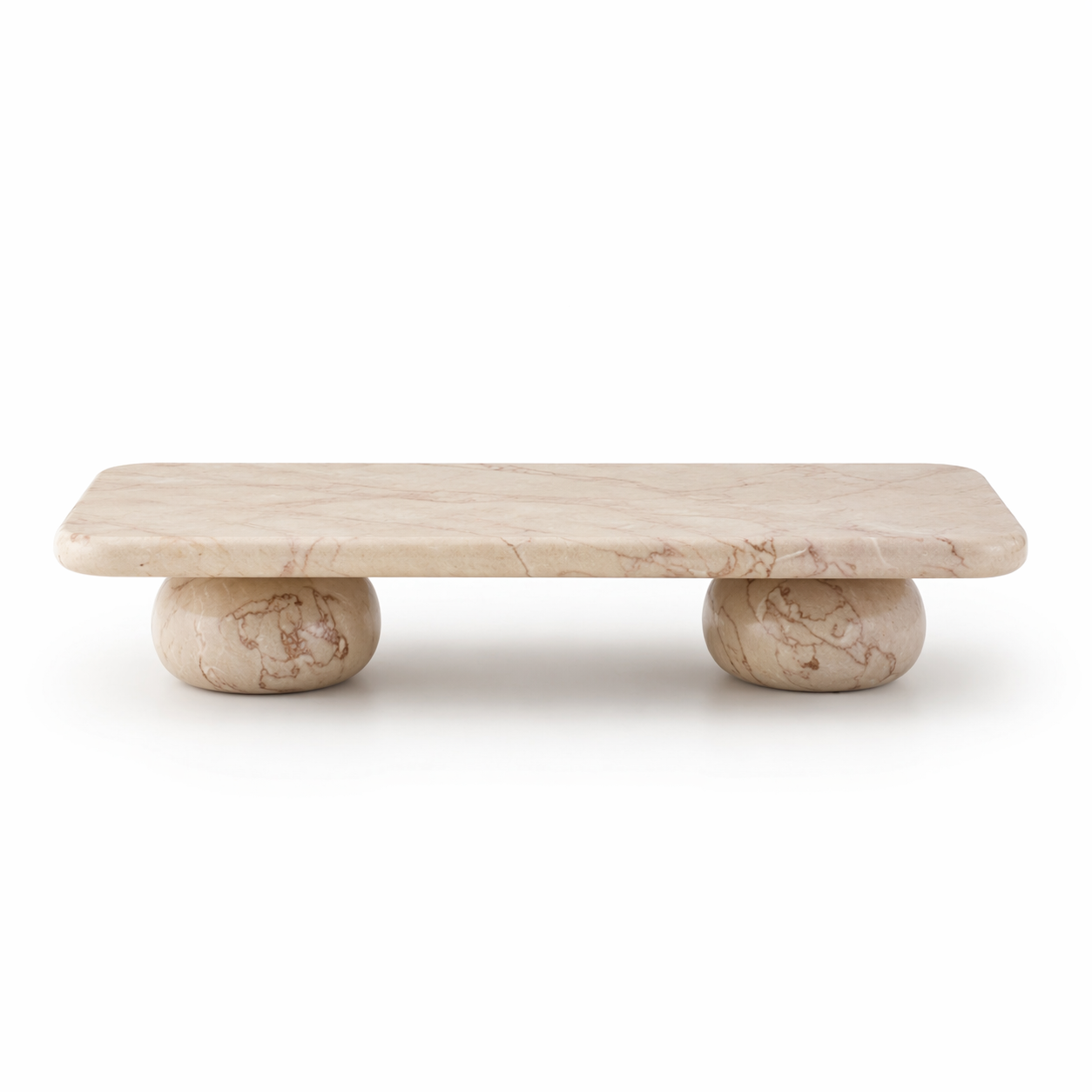 Sculptural Stone Coffee Table